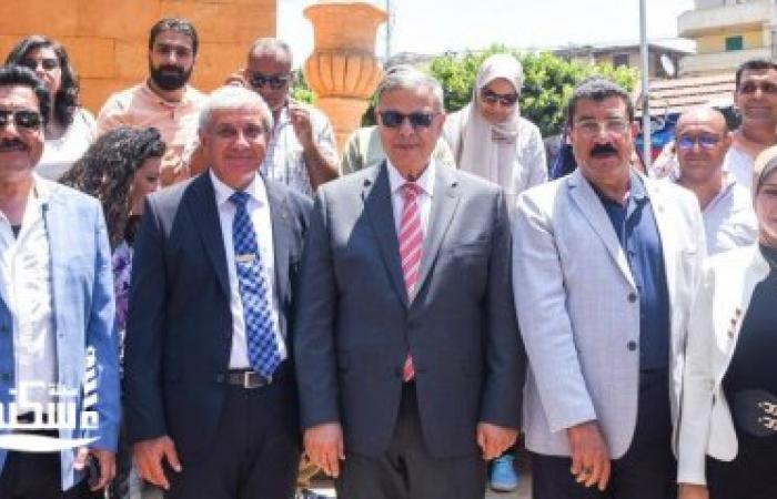 افتتاح ميدان دنشواي بشارع أبو قير بحضور محافظة الإسكندرية