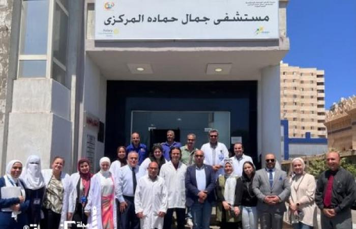 وكيل وزارة الصحة بالإسكندرية يتفقد المستشفيات العامة بغرب الإسكندرية