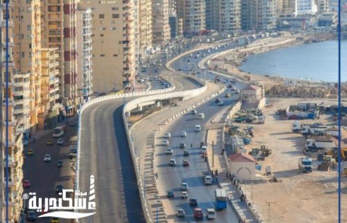 محافظة الإسكندرية...فتح كوبرى سيدي بشر الكورنيش للتشغيل التجريبي
