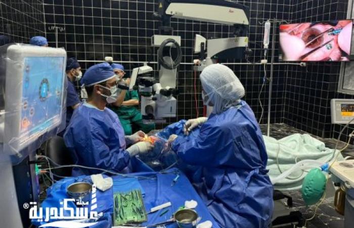 لأول مرة مستشفيات وزارة الصحة بالإسكندرية..جراحات دقيقة للشبكية بمستشفى الرمد العام