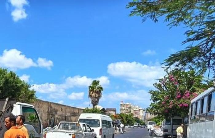 مديرية أمن الإسكندرية وشرطة البيئة و المسطحات تطارد النباشين بوسط إسكندرية