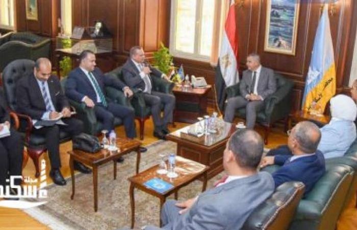 محافظ الإسكندرية يطلق المرحلة الثانية من مشروع "التنمية الحضرية" بالتعاون مع الوكالة الألمانية