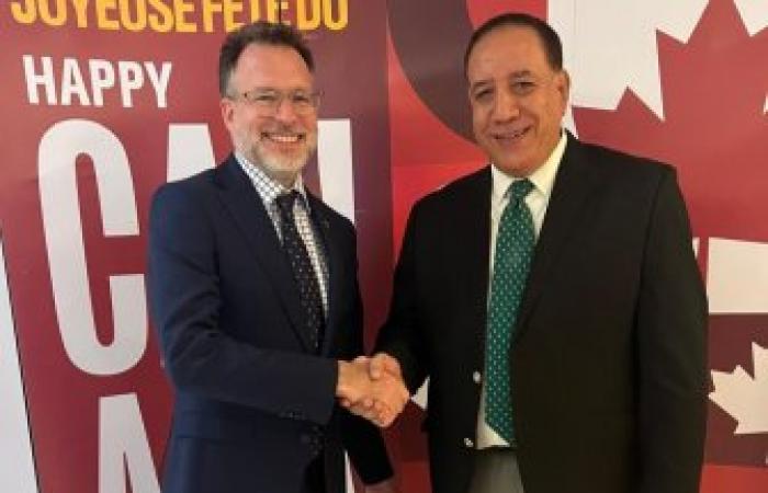 سفير كندا : يحتفل باليوم الوطني بالإسكندرية