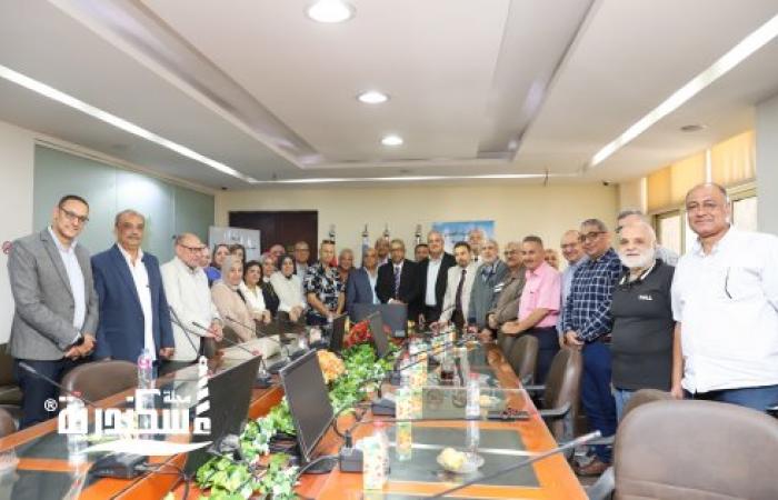 شركة الصرف الصحي بالإسكندرية تستقبل عددًا من قيادات الشركة المتقاعدين في لقاء ودي تقديرًا لعطائهم وجهودهم
