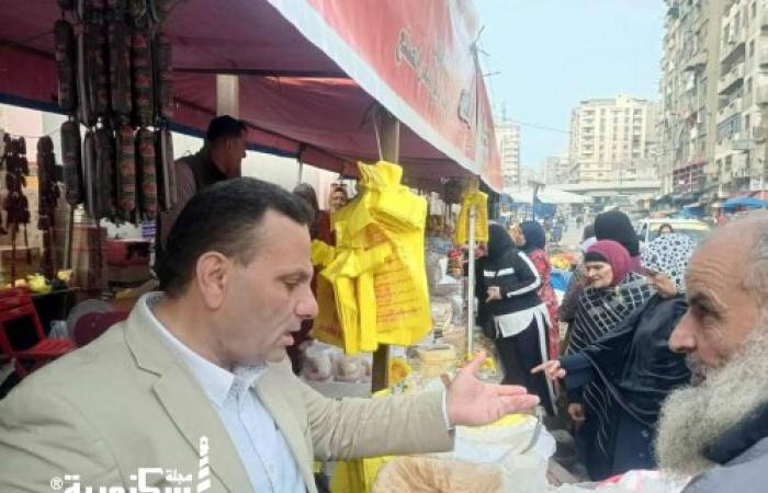 جولات تفقدية لوكيل وزارة التموين لأسواق اليوم الواحد بأحياء "شرق و العجمى"