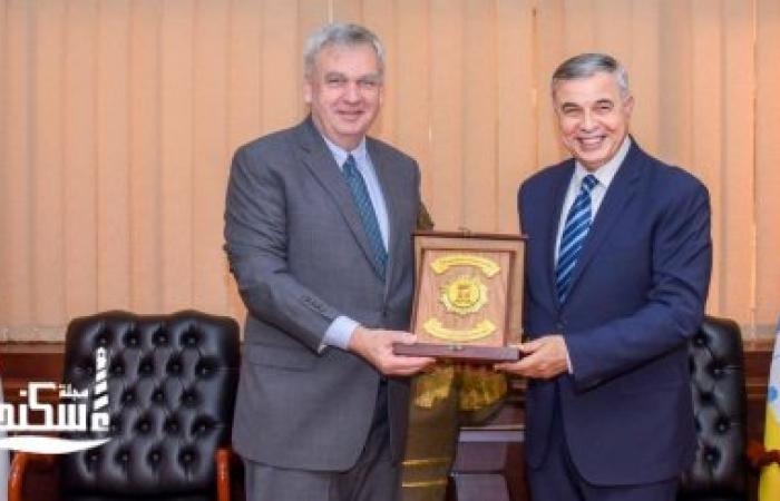 محافظ الإسكندرية يستقبل السفير الألماني لبحث سبل تعزيز التعاون الاقتصادي والثقافي