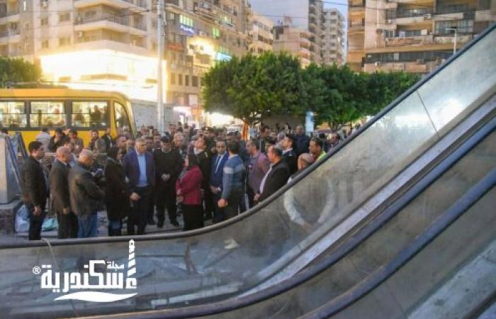 محافظ الإسكندرية من سيدي جابر: نحدث البنية التحتية لإنهاء الاختناقات المرورية وحماية تراثنا