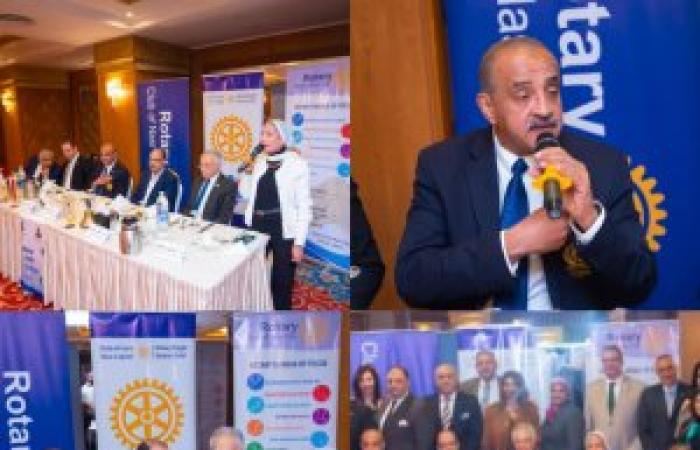 مسيرة تألق رئيسة لجنة مكافحة الإدمان والتعاطى بندوة روتارى مدينه نصر مستمرة