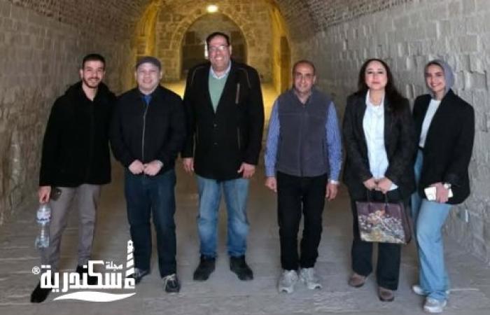 سياحة وآثار الإسكندرية تستقبلان ضيوف "المكتبة" بفيلم عن الآثار الغارقة وجولة بالسراديب