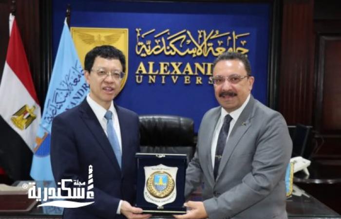 جامعة الإسكندرية تستقبل وفدًا من خبراء الصين لبحث التعاون في جراحات وزراعة الكبد