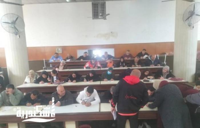 حى العجمى يعقد لجنة امتحان لفصول محو الأمية الفوري و التنشيطي لعدد ٥١ دارس بقاعة الاجتماعات بالحى