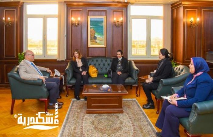 محافظ الإسكندرية يستقبل قنصل عام فرنسا لبحث تعزيز التعاون
