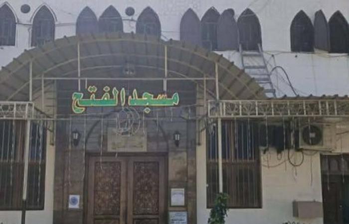 حي وسط ... رفع كفاءة محيط المساجد استعدادا لصلاة عيد الفطر المبارك