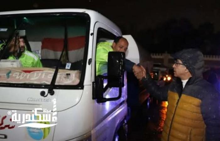 رئيس صرف الإسكندرية يقود جولات ميدانية لمتابعة الأمطار وتعزيز جاهزية الطوارئ