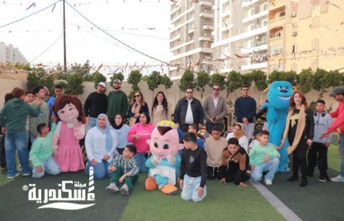 فرحة لا تُنسى لأبناء اليتيم.. احتفالية مبهجة في سموحة الجديدة ترسم الابتسامة على وجوه الأطفال