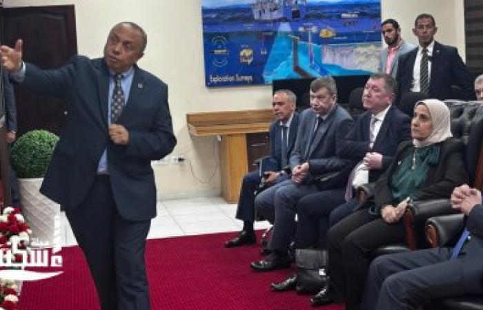 وفد روسي رفيع يشيد بتقنيات مركز الحد من المخاطر البحرية بالإسكندرية ويبحث شراكة استراتيجية