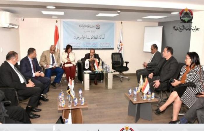 اجتماع حاسم للعلاقات الخارجية بالجبهة الوطنية بالإسكندرية لتعزيز الحضور الدولي للمدينة