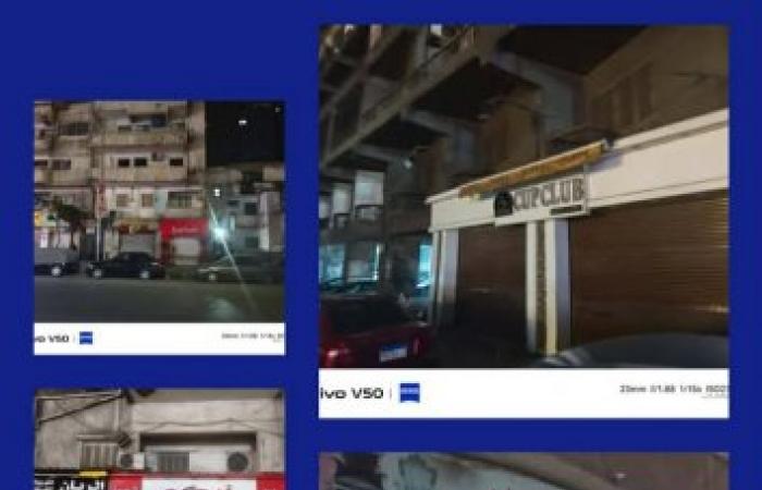 حملة ليلية بمنتزه ثانٍ لمتابعة قرارات غلق المحال وترشيد استهلاك الطاقة