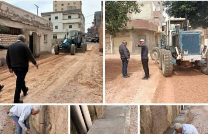 بـ "وفورات الخطة الاستثمارية".. رصف طرق حيوية وتطوير منظومة الصرف بـ "عامرية أول"