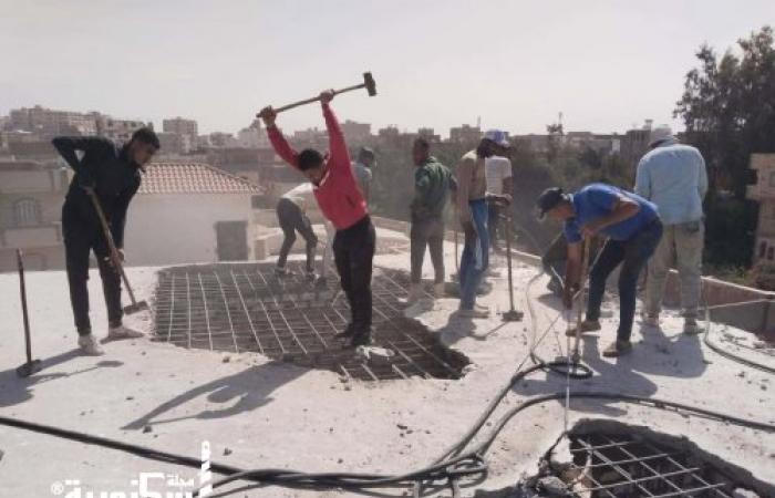 رئيس حي العامرية أول تواصل حملات التصدى لأعمال البناء المخالف بنطاق الحي