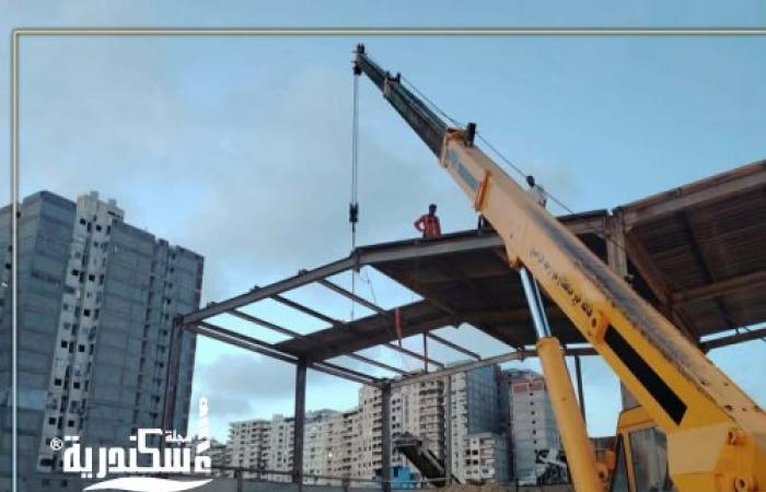 محافظ الإسكندرية: لا تهاون مع المخالفين.. وإزالة فورية لمحطة خرسانة تهدد صحة الطلاب بالمنتزه أول