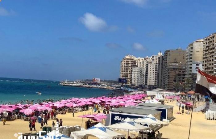 هدوء نسبي وإقبال متوسط.. "السياحة والمصايف" تعلن تقرير نسب إشغال شواطئ الإسكندرية