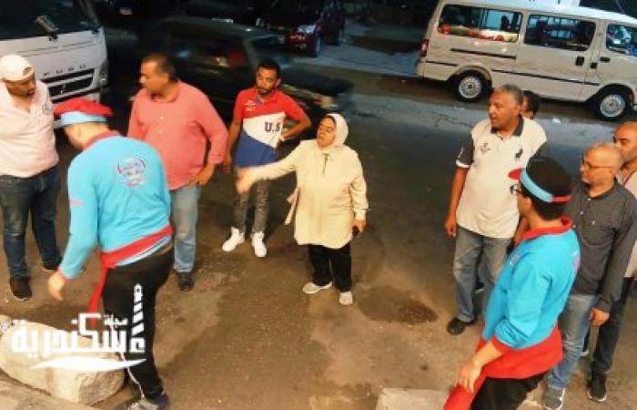 بالأسماء والأرقام.. حملة مسائية مكبرة لتطهير شوارع "حي وسط" بالإسكندرية من الإشغالات