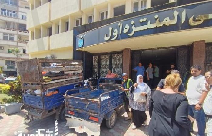 مصادرة تروسيكلات النباشين للحد من الظاهرة بخورشيد بالإسكندرية من خلال حملة أمنية مكبرة