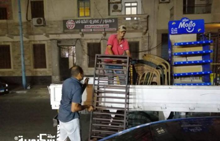 رفع  75حالة إشغال و 20 حالة هالك خلال حملة مسائية مكبرة بحي وسط