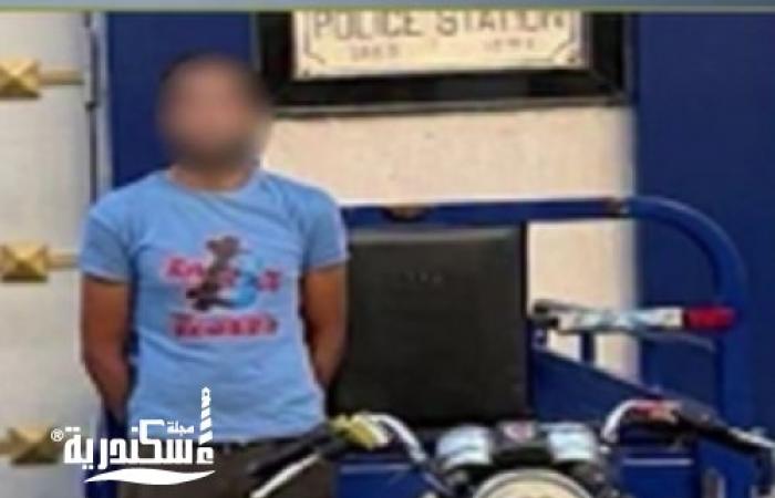 ضبط سائق "تروسيكل" تعدى بالسب وألقى حذاءه على سيدة بالإسكندرية