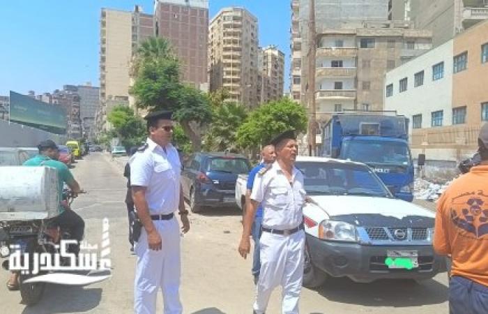 نهضة مصر تشارك في حملة أمنية مشتركة مع مديرية أمن الإسكندرية للحد من ظاهرة النباشين بنطاق حي شرق