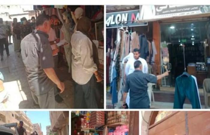 حي العامرية أول بالإسكندرية يشن حملات مكثفة لرفع الإشغالات وتغريم المخالفين 25 ألف جنيه