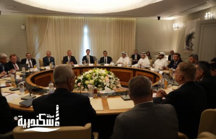 المبعوث الأمريكي الخاص جاريد كوشنر يلتقي بممثلين في مصر