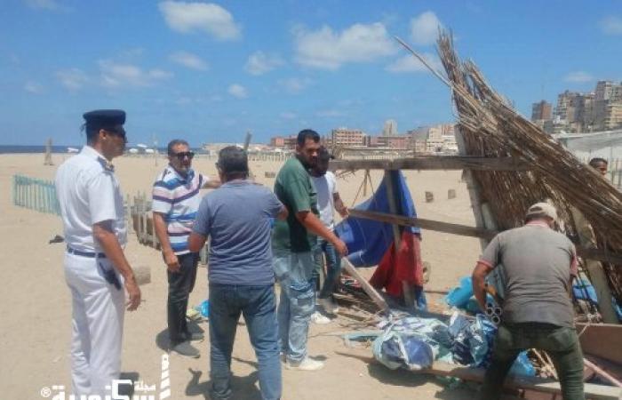 رئيس حي الجمرك يقود حملة صباحية لإزالة الإشغالات