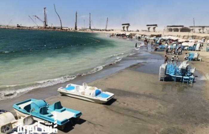 السياحه والمصايف بالإسكندرية.... ملتم أغسطس.. ظاهرة بحرية طبيعية والإلتزام بالتعليمات هو الأهم