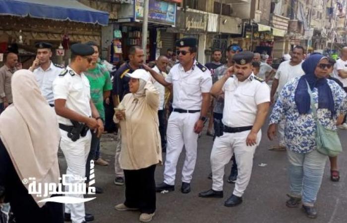 195 إشغالاً وإزالة تاندة مخالفة في حملة موسعة بحي وسط الإسكندرية