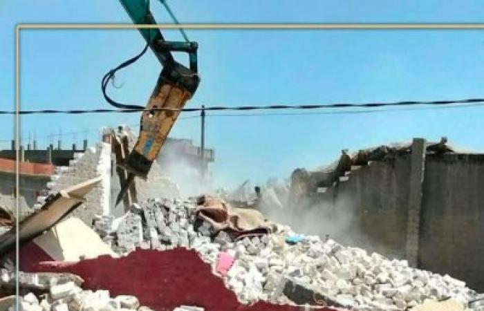 حملات مكثفة لإزالة التعديات ومخالفات البناء بمدن وأحياء الإسكندرية ضمن الموجة الـ30