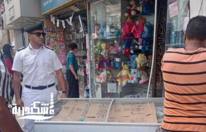 حملة مكبرة لحي شرق الإسكندرية لضبط الشارع وإزالة الإشغالات بـ5 مناطق حيوية