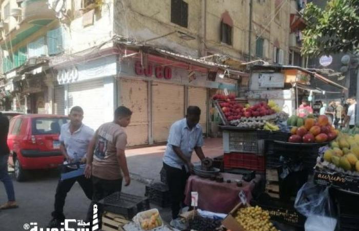 رئيس حي الجمرك يقود حملات صباحية ومسائية لإزالة الاشغالات