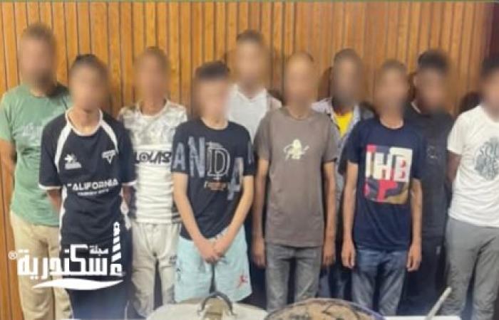 ضبط أطراف مشاجرة بالأسلحة البيضاء بالإسكندرية إثر خلاف على أولوية الانتظار بمحل هواتف