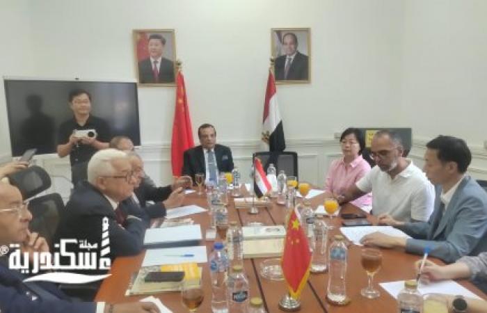 جمعية الصداقة المصرية الصينية تستقبل وفد اتحاد الفنون والآداب بمقاطعة زيجيانغ لبحث التعاون الفني والثقافي