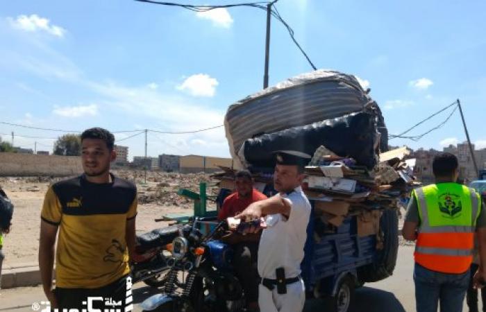 نهضة مصر تشارك في حملة أمنية مشتركة مع مديرية أمن الإسكندرية للحد من ظاهرة النباشين بنطاق أحياء المنتزة أول و ثاني