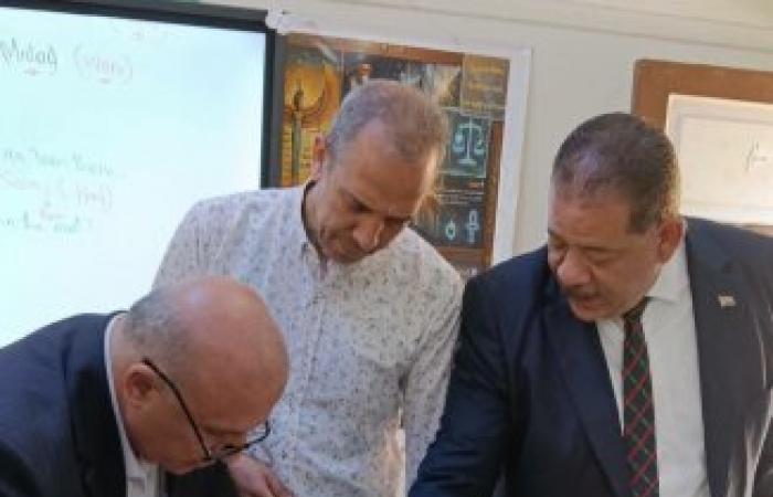 إدارة شرق التعليمية بالإسكندرية تستقبل الإدارة العامة للتفتيش الفنى بوزارة التربية والتعليم