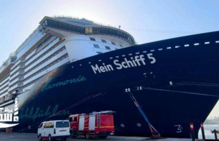 الهيئة العامة لميناء الإسكندرية تستقبل السفينة السياحية «MEIN SCHIFF 5» وعلى متنها 3502 راكب