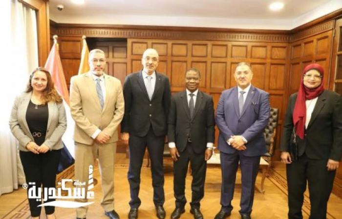 "غرفة الإسكندرية" تستقبل سفير كوت ديفوار لبحث تعزيز التعاون التجاري والاقتصادي بين البلدين