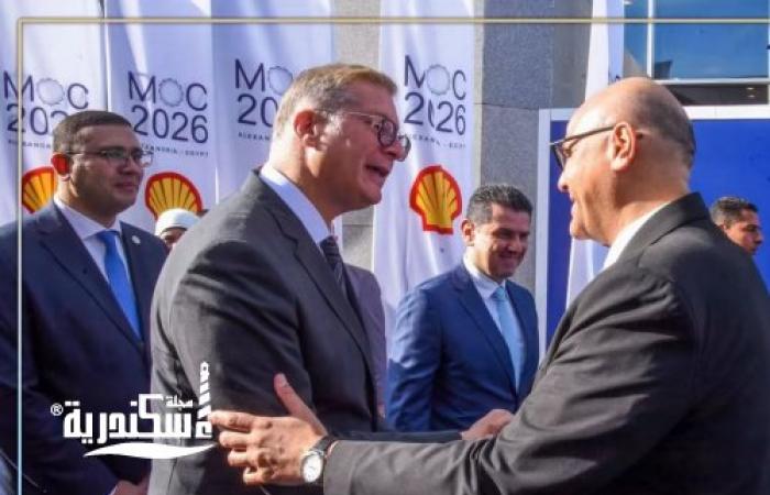 محافظ الإسكندرية يشارك في افتتاح مؤتمر ومعرض البحر المتوسط للبترول MOC 2026 بمكتبة الإسكندرية