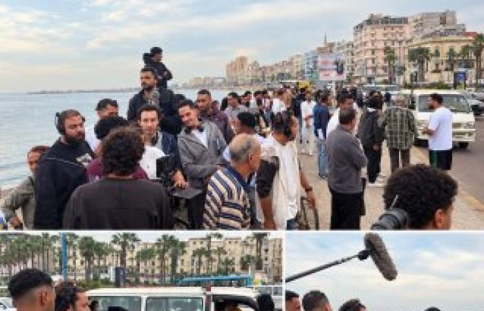 صور جديدة من كواليس "حب مسموم" تجمع نور النبوي وفاتن سعيد في الإسكندرية