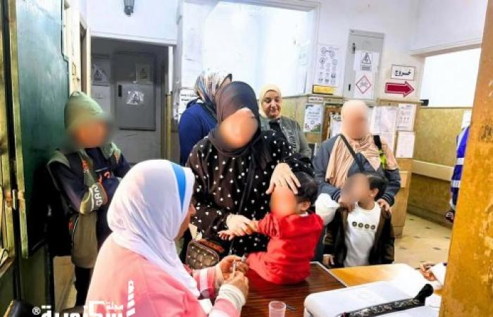 حي غرب تشارك في فعاليات الحملة القومية للتطعيم ضد الحصبة والحصبة الألمانية