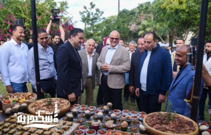 من المطبخ إلى حكايات الشعوب.. السكندريون يتذوقون العالم في «مذاق من التراث» بحدائق أنطونيادس