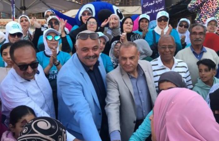 بمناسبة شهر أكتوبر الوردي....إستقبل شاطئ ستانلي اليوم محاربات سرطان الثدي في أحتفالية خاصة